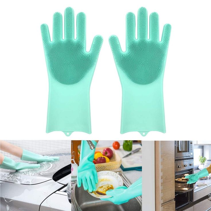 High Quality Silicone Dishwashing Gloves