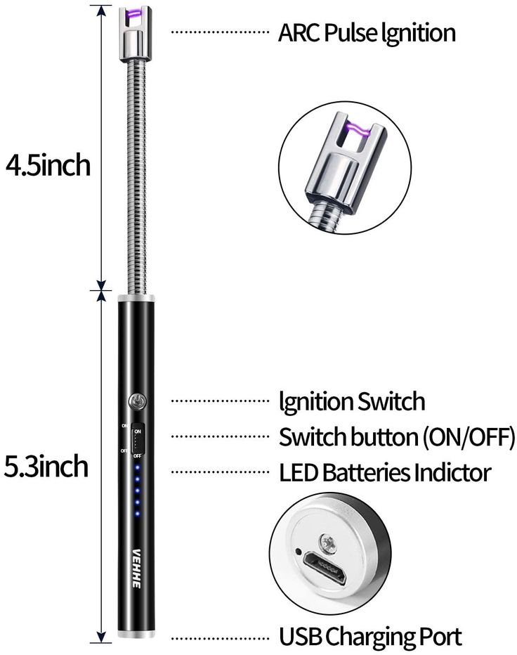 Rechargeable Electric USB Lighter