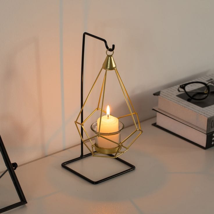 Modern Hanging Candle & Tealight Holder