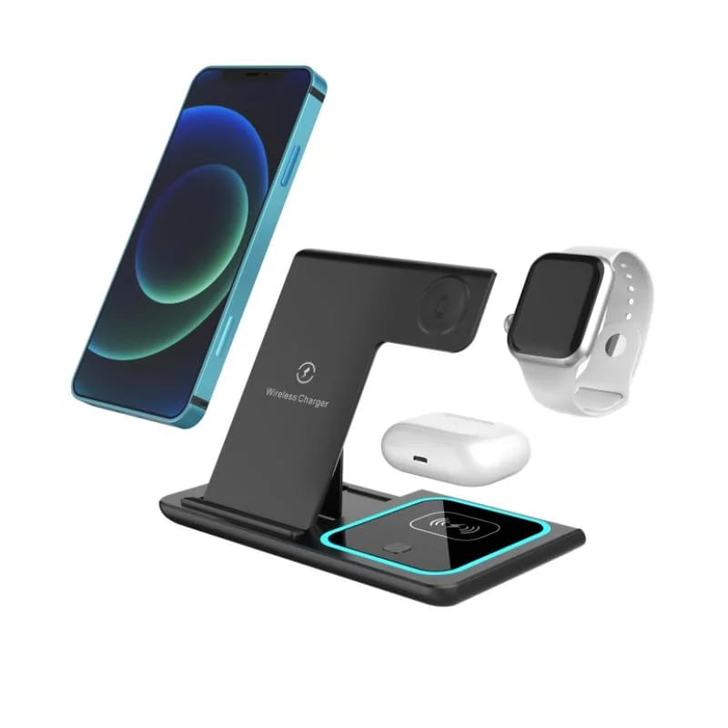 π Premium Quality 3-in-1 Wireless Charger for iPhone