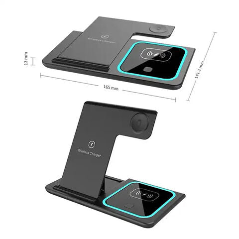 π Premium Quality 3-in-1 Wireless Charger for iPhone