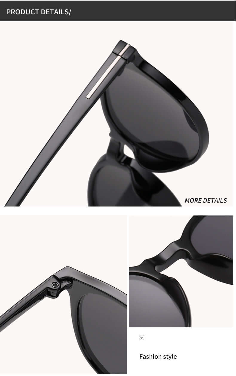 Round vintage Sunglasses-High Quality