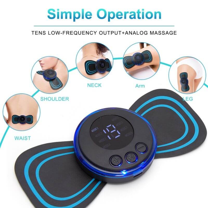Mini Butterfly Body Massager-Rechargeable