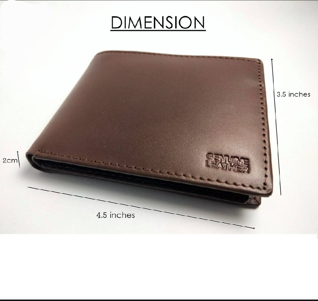 Pure cow Leather Wallet for Men's