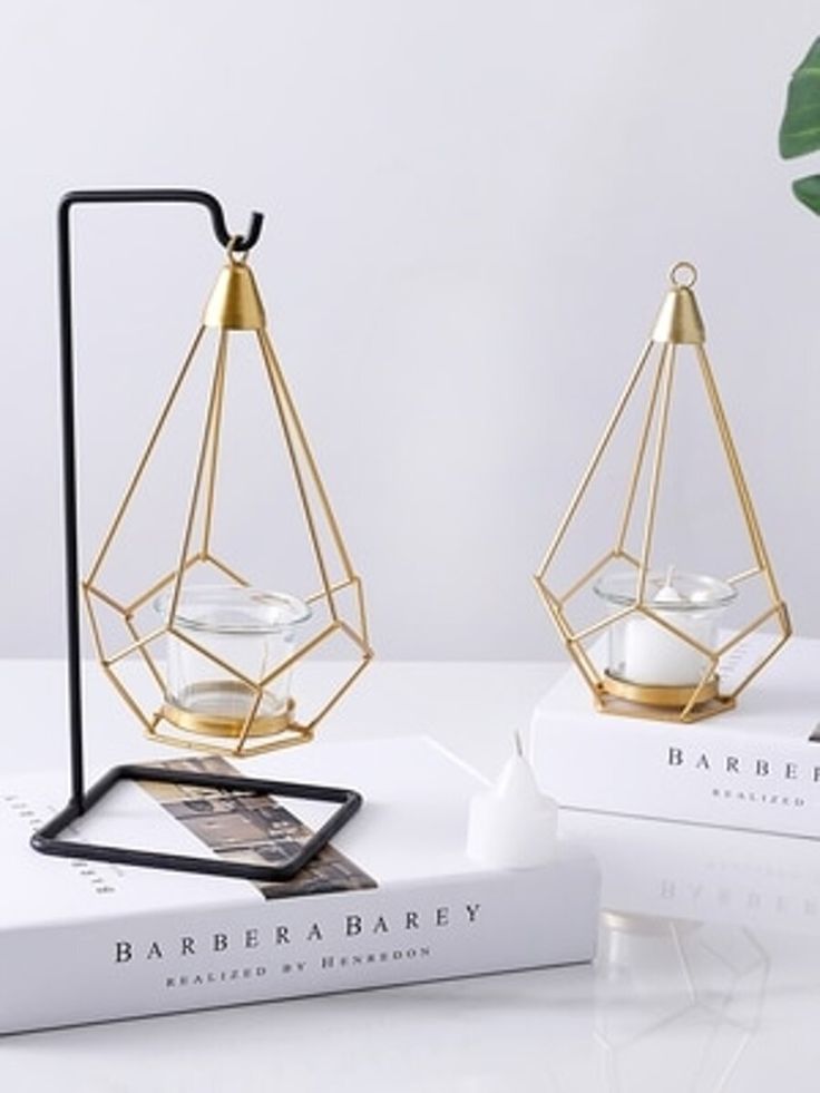 Modern Hanging Candle & Tealight Holder