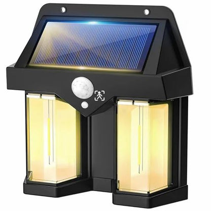 Premium Quality Double LED Bulb Solar Wall Light.