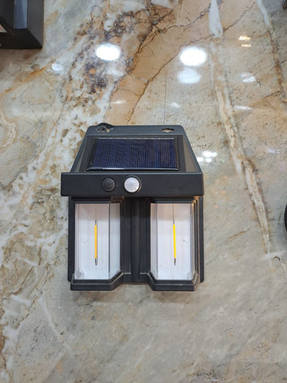 Premium Quality Double LED Bulb Solar Wall Light.