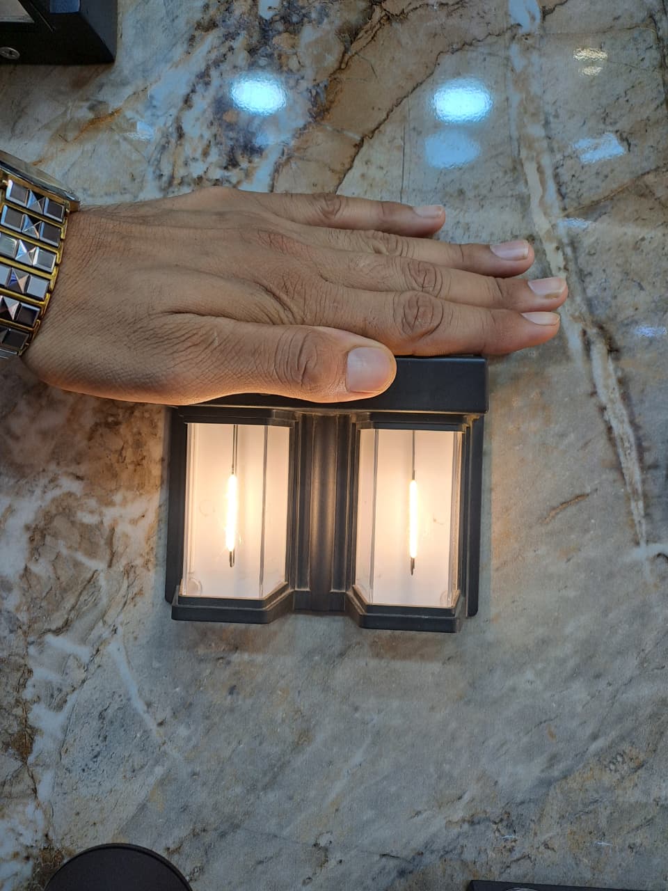 Premium Quality Double LED Bulb Solar Wall Lamp, Solar Light