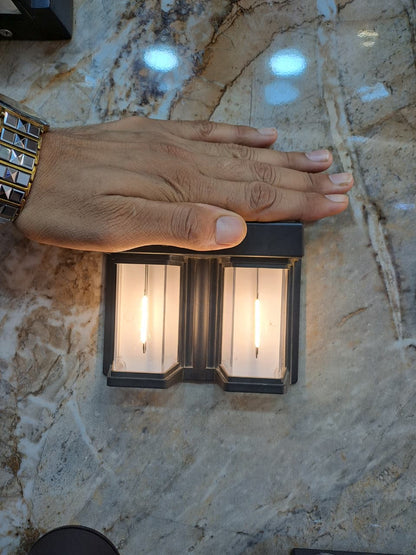 Premium Quality Double LED Bulb Solar Wall Light.