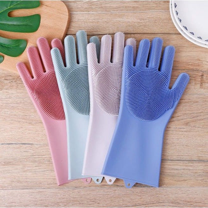 High Quality Silicone Dishwashing Gloves