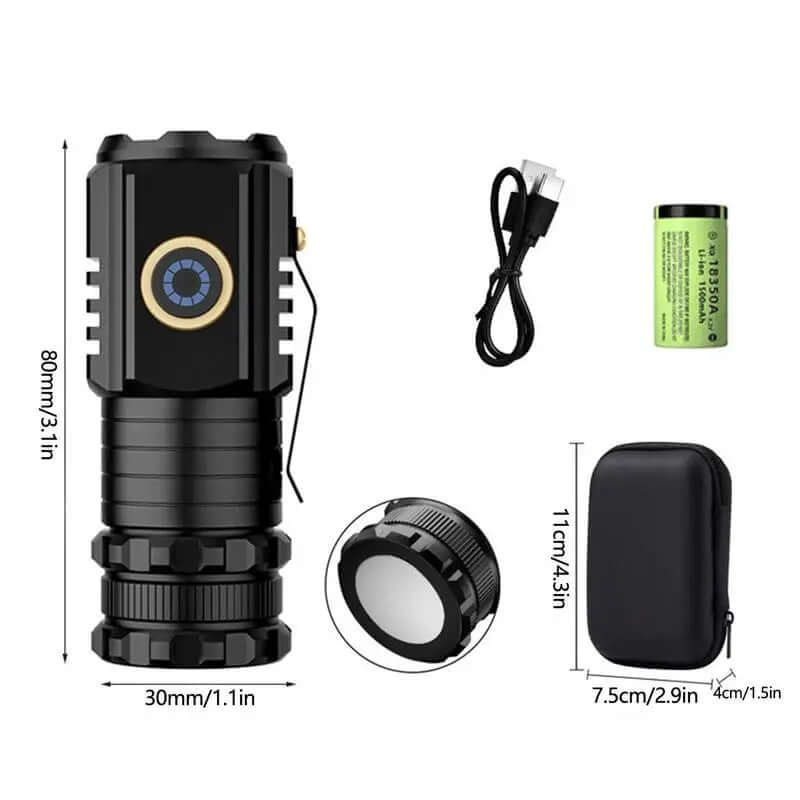Powerful Imported Small LED Torch (RL-K91)