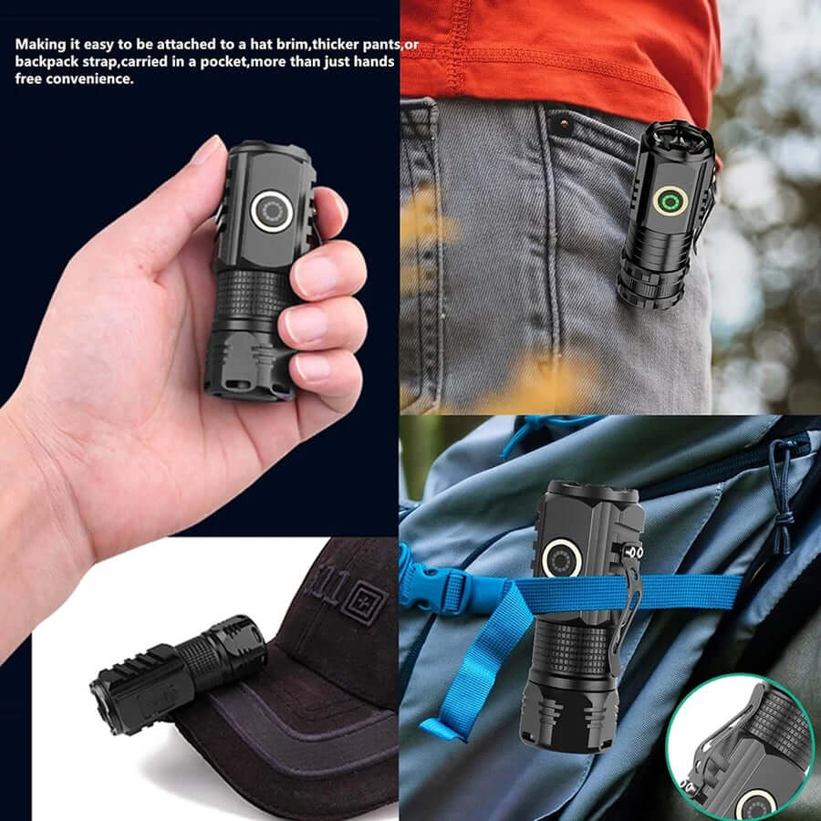 Powerful Imported Small LED Torch (RL-K91)