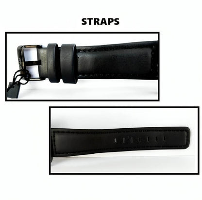 TOMI Pure Lather Strap Waterproof Men's Watch (T-093)