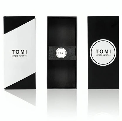 TOMI Pure Lather Strap Waterproof Men's Watch (T-093)