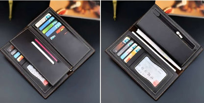Long & Slim Wallet for Men-Purse for Men