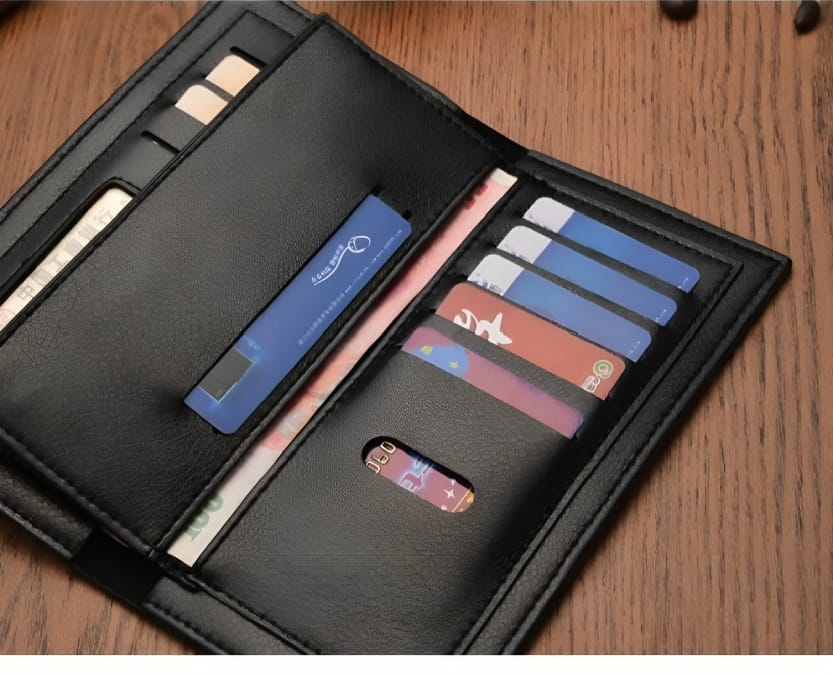 Long & Slim Wallet for Men-Purse for Men