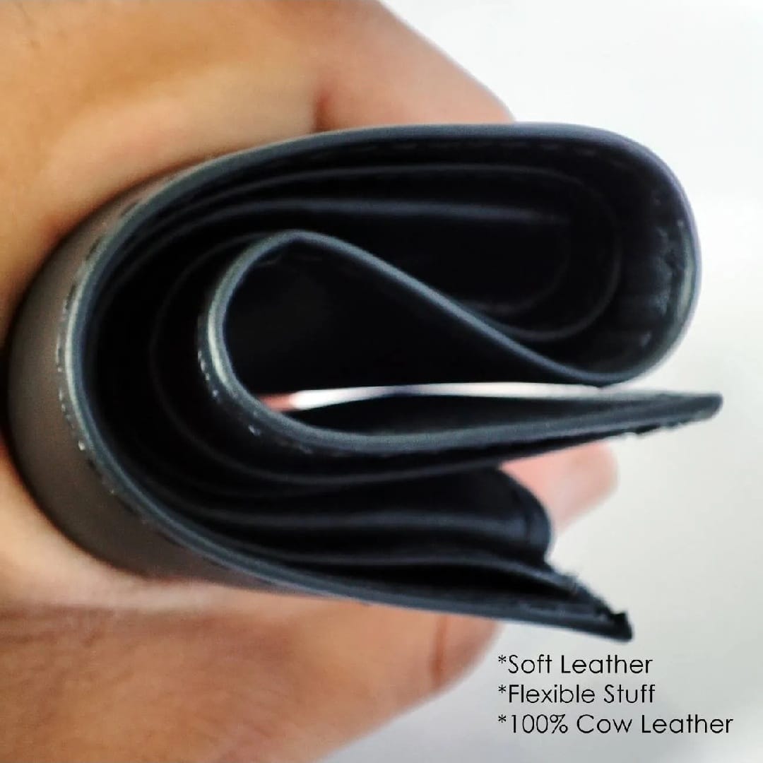 Pure cow Leather Wallet for Men's
