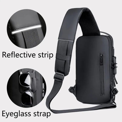 New Fashion-Theft Sling Shoulder Bag With Password Lock