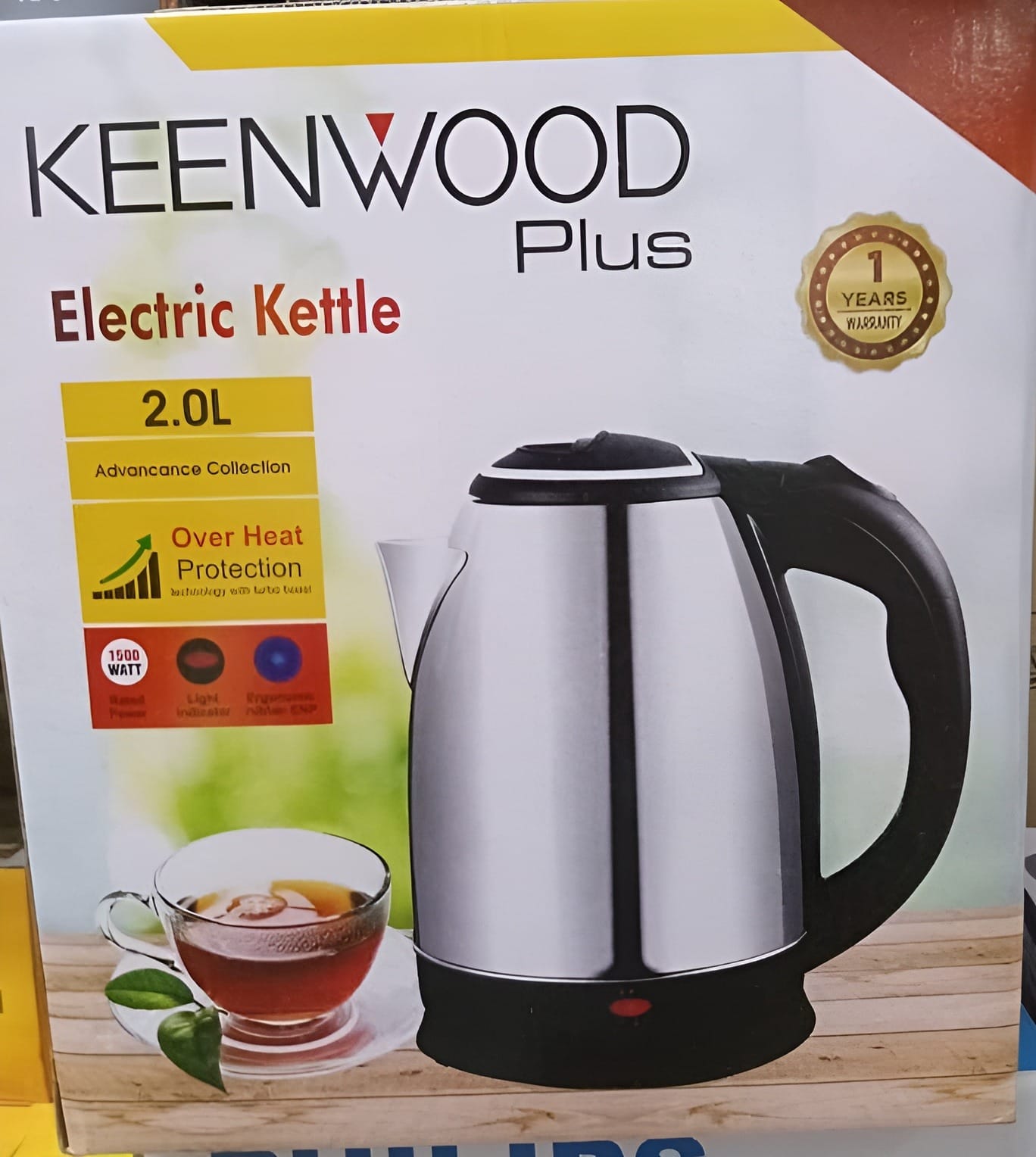 High-Quality 2.L Electric Kettle-1500 Watts