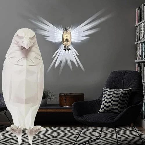 3D Eagle Wall Light