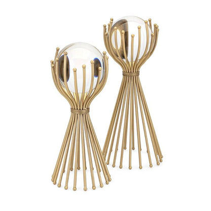 Luxury Crystal Ball- Metal Nest Tower