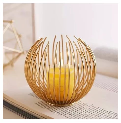 Crown Wrap Planter with Faux Plant-Pure Metal