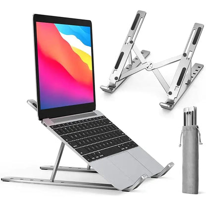 Portable Aluminium Laptop Stand – Premium Quality