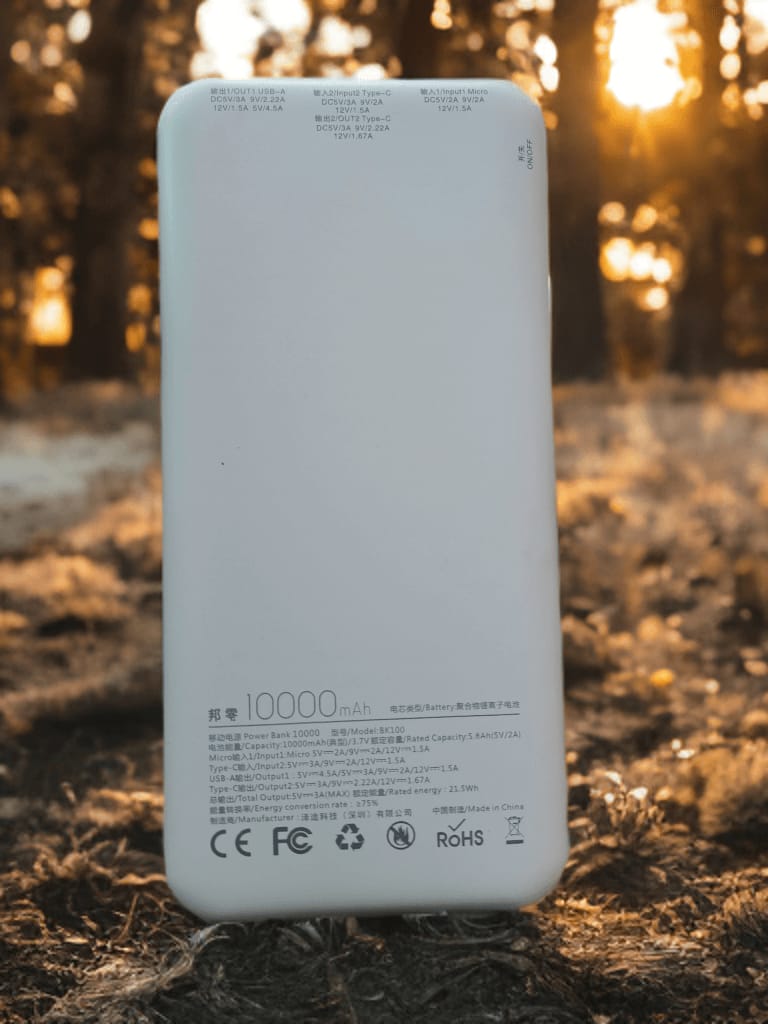 ⚡ Super Fast Power Bank – Full in Just 45 Minutes! ⚡