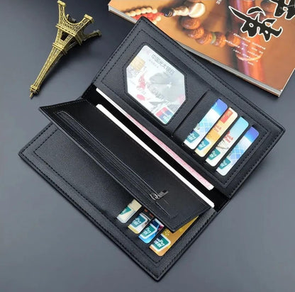 Long & Slim Wallet for Men-Purse for Men