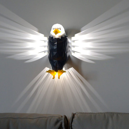 3D Eagle Wall Light