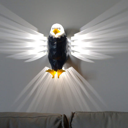 3D Eagle Wall Light