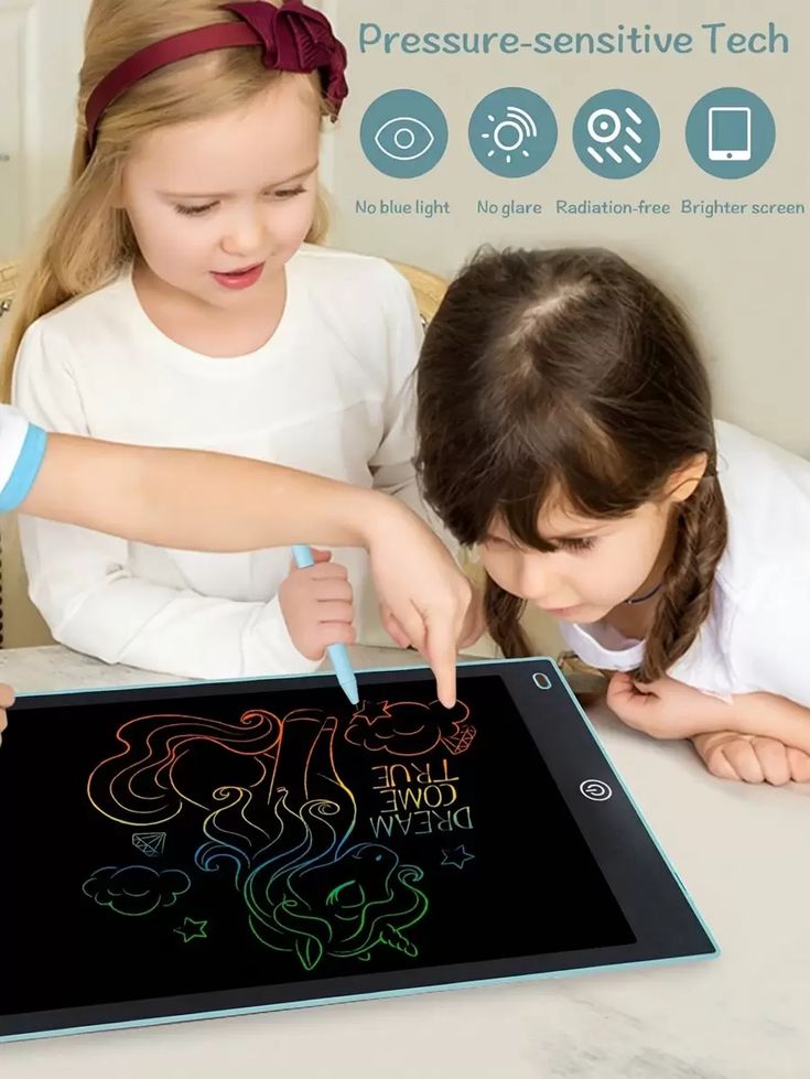 Premium Quality Kids Paperless Electric Cell Operate Writing Tablet