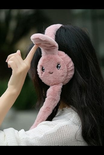 Moving High Quality Cute Bunny Ear Muff