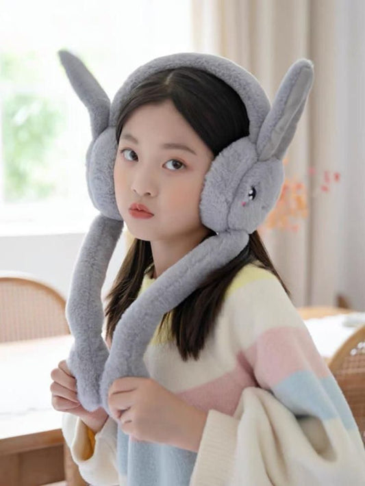 Moving High Quality Cute Bunny Ear Muff