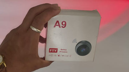 A9 Mini Wi-Fi Camera – 1080P HD Wireless Security Camera with Night Vision, Motion Detection