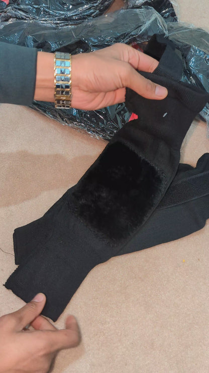 Woolen Knee Warmer with Soft Fleece Padding – Joint Pain Relief