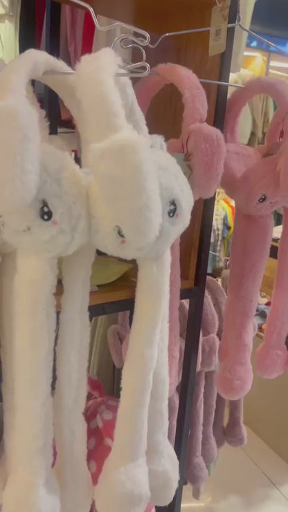 Moving High Quality Cute Bunny Ear Muff