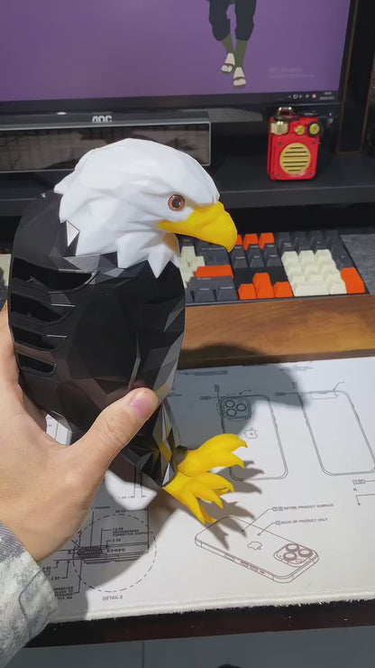 3D Eagle Wall Light