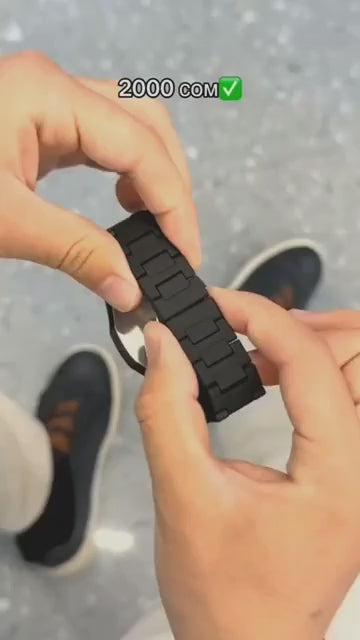 Black Arabic Aura Watch-100% Original (Stainless Steel)