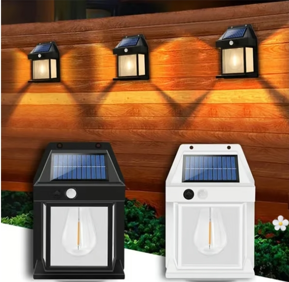 Premium Quality LED Solar Wall Lamp, Solar Light Outdoor Waterproof Up And Down Luminous Lighting Garden Decoration Solar Lights Stairs Fence Sunlight Lamp