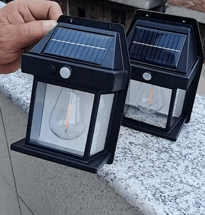 Premium Quality LED Solar Wall Lamp, Solar Light Outdoor Waterproof Up And Down Luminous Lighting Garden Decoration Solar Lights Stairs Fence Sunlight Lamp