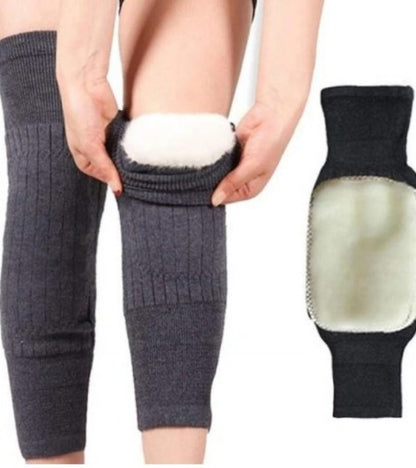 Woolen Knee Warmer with Soft Fleece Padding – Joint Pain Relief