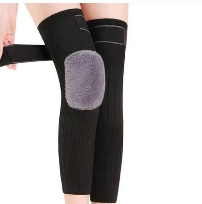 Woolen Knee Warmer with Soft Fleece Padding – Joint Pain Relief
